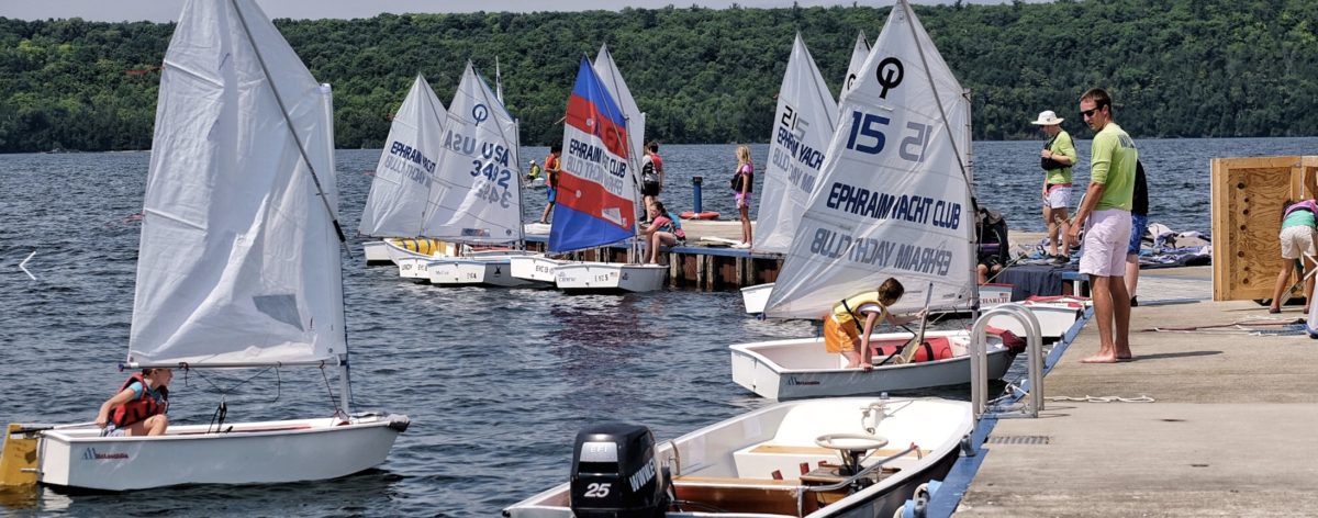 ephraim yacht club sailing lessons